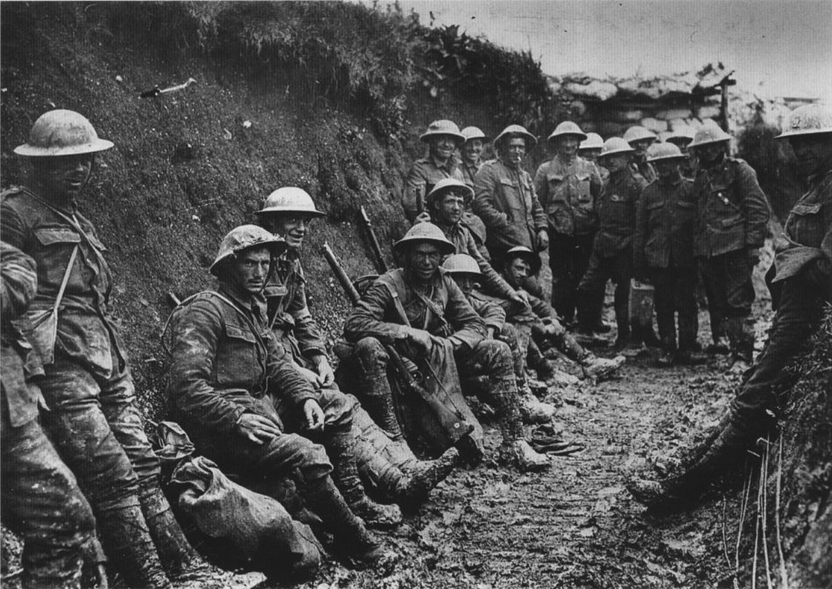 Soldaten im 1. Weltkrieg