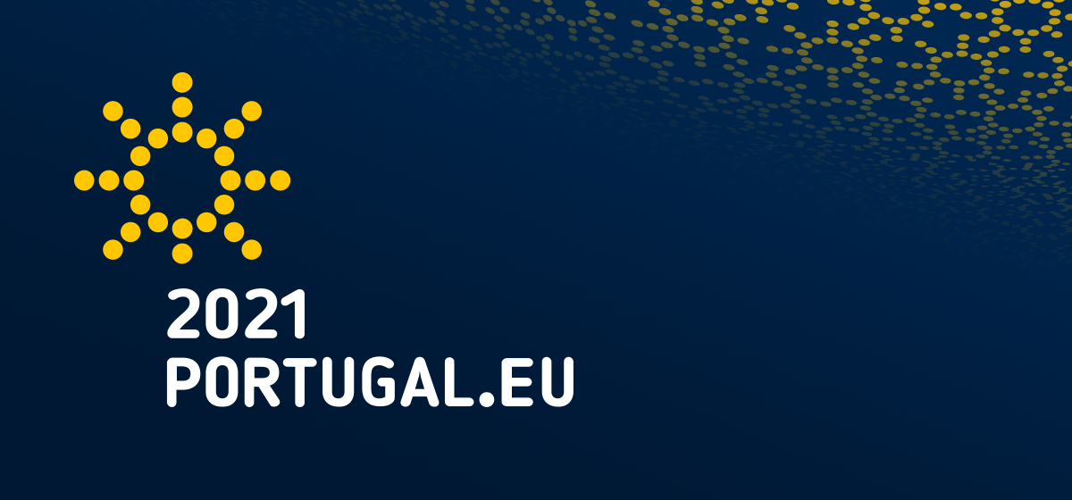 Offizielles Logo der Portugiesischen EU-Ratspräsidentschaft 2021