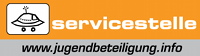 Logo: Servicestelle Jugendbeteiligung / www.jugendbeteiligung.info