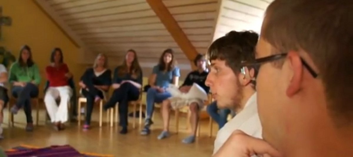 Bildausschnitt aus der eurodesk.tv-Sendung zum Internationalen Jugendfreiwilligendienst