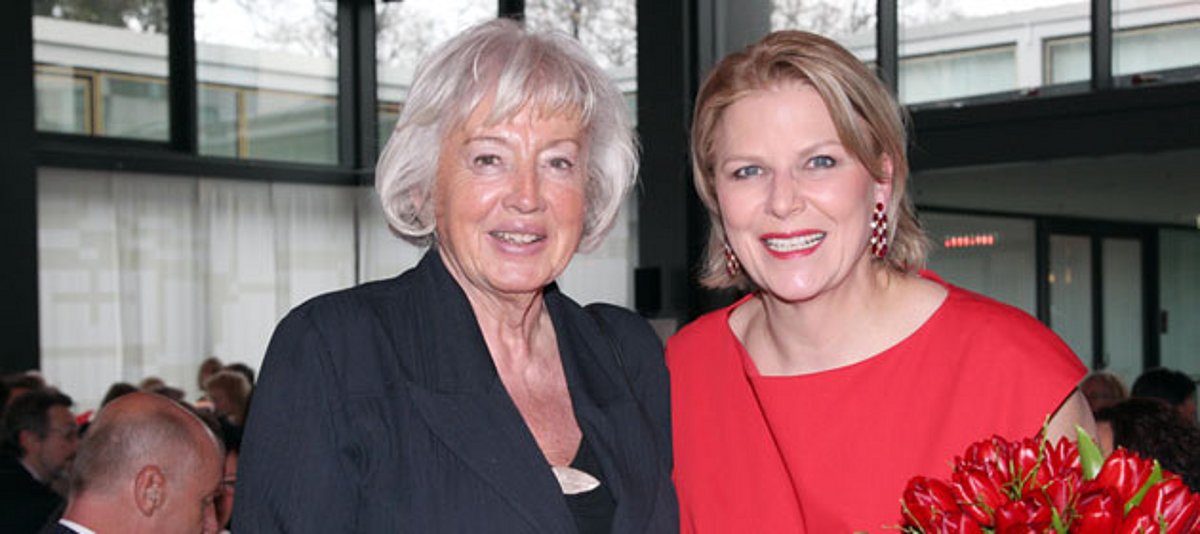 Die Initiatorin, Prof. Dr. Ulrike Detmers, mit Renate Schmidt, Bundesfamilienministerin a. D.