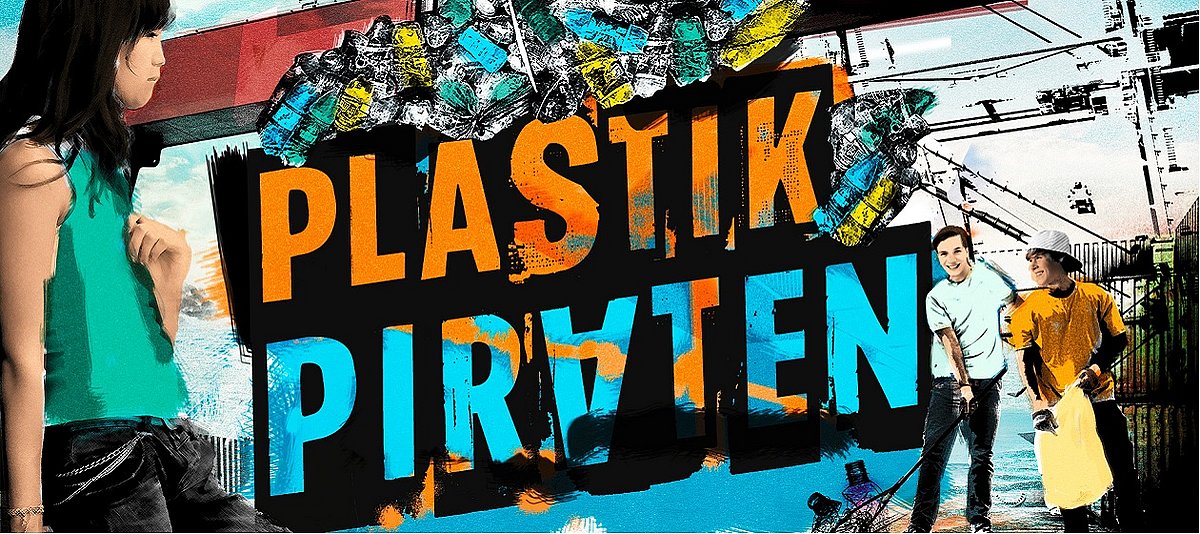 Plakat zur Jugendaktion "Plastikpiraten"