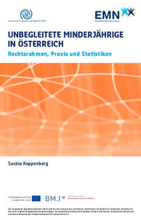 Cover der EMN-Studie: Unbegleitete Minderjährige in Österreich – Rechtsrahmen, Praxis und Statistiken