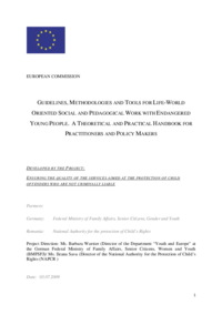 Handbuch des "EU-Twinning-Light-Projekts" mit der nationalen rumänischen Kinderschutzbehörde