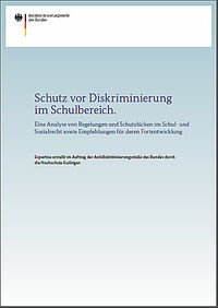 Cover der Publikation, (c) Antidiskriminierungsstelle des Bundes