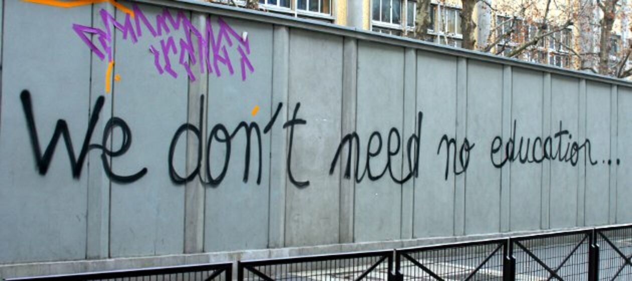 Graffiti: we don't need no education