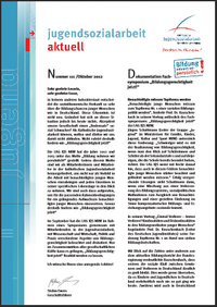 Cover des Newsletters 11_2012 (c) LAG KJS NRW