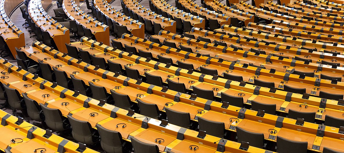 Europäisches Parlament Saal
