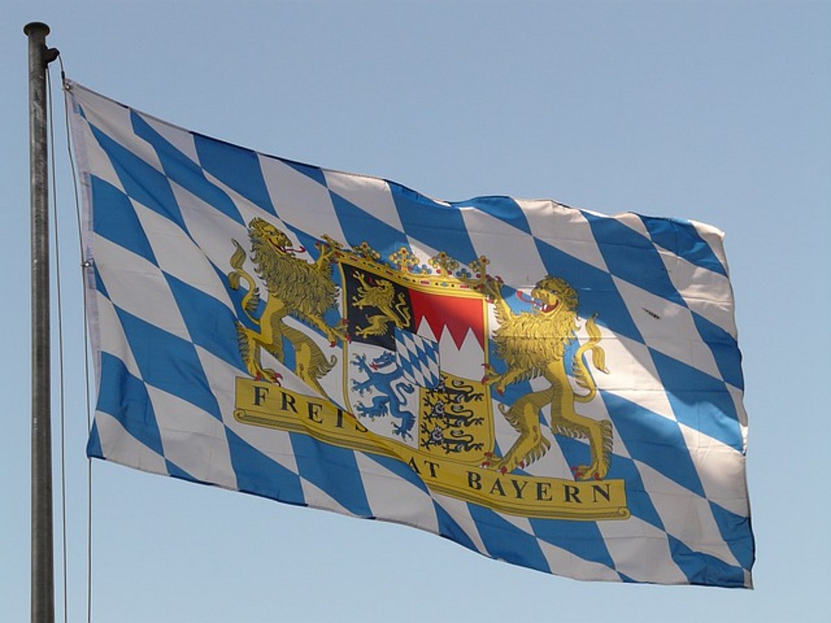 Bayrische Flagge