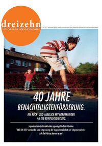DREIZEHN – Zeitschrift für Jugendsozialarbeit Ausgabe 24 Cover