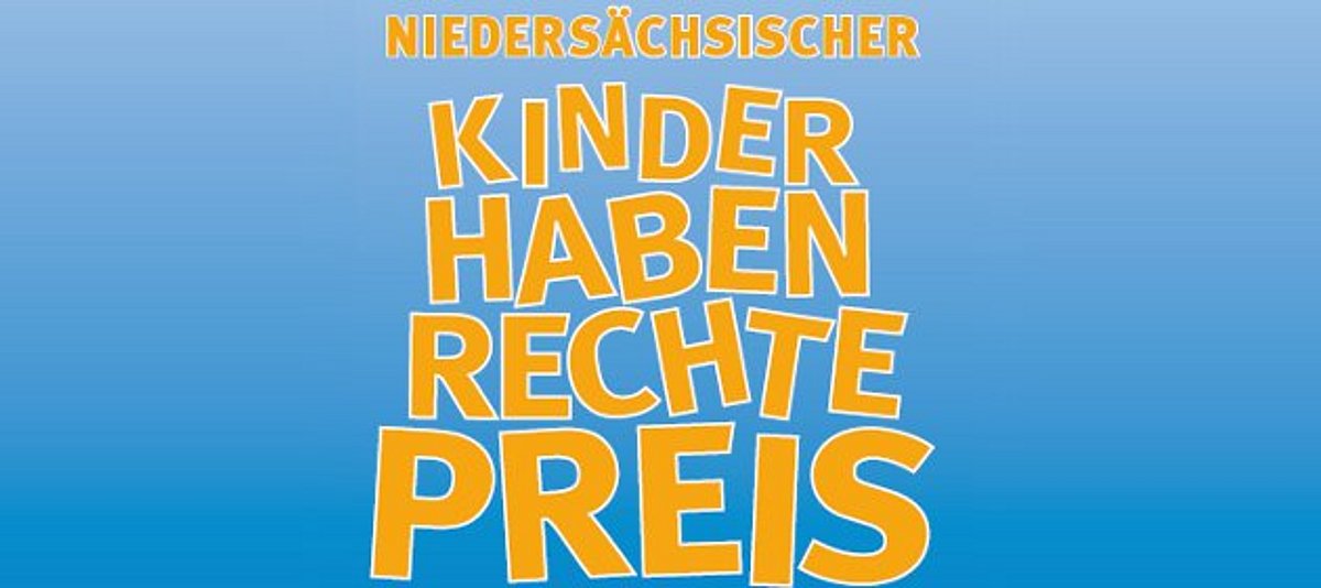 Banner "Niedersächsischer Kinder haben Rechte Preis"