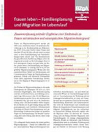 Cover der Studie frauen leben, (c) BZgA