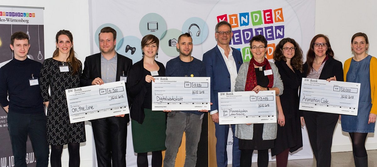 Preisträgerinnen und Preisträger des Ideenwettbewerbs Baden-Württemberg „idee-bw“