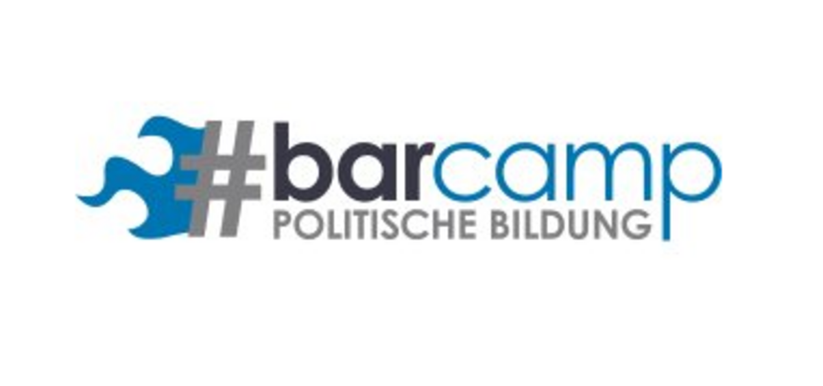 Logo des Barcamps Politische Bildung