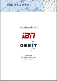 Cover der Studie Modellprojekt Kita (c) GEBIT 2012