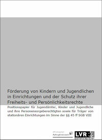 Cover der Publikation, (c) LVR Landesjugendamt