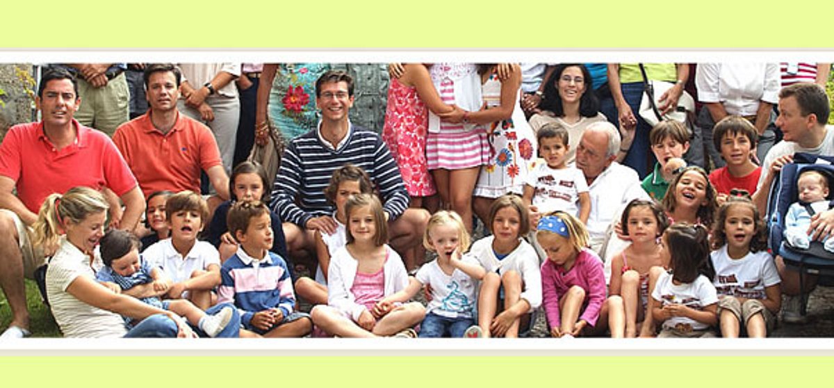 Das Homepagebild des Verbandes kinderreicher Familien e.V.