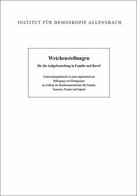 Cover der Publikation, (c) IfD Allensbach