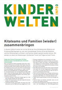 Cover "Kinderwelten Info"