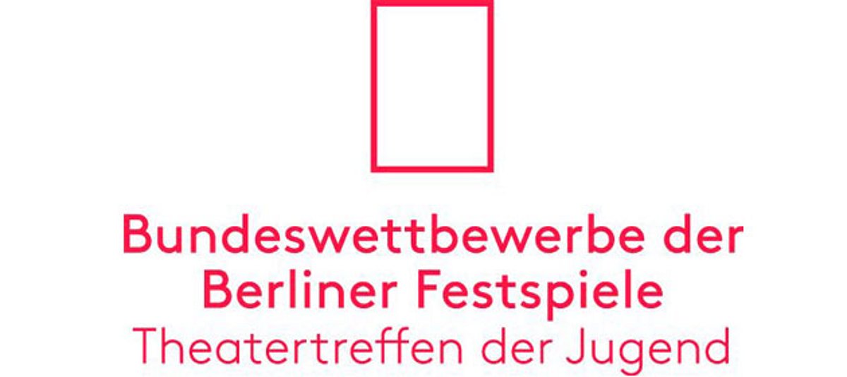 Logo mit der Aufschrift: Bundeswettbewerbe der Berliner Festspiele Theatertreffen der Jugend