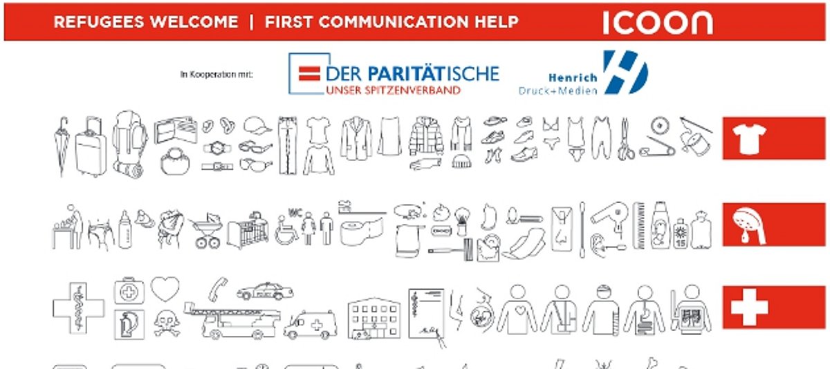 "First Communication Helper For Refugees"
