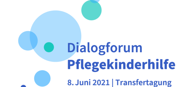 Logo der Tagung Dialogforum Pflegekinderhilfe