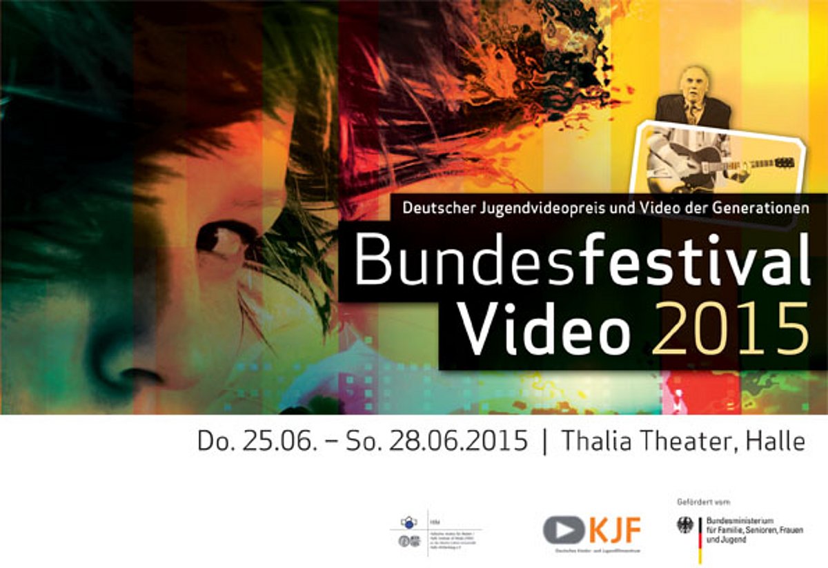 Plakat des Bundesfestival Video