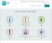 Screenshot des Online-Angebotes, (c) Bundeszentrale für gesundheitliche Aufklärung/Sensoa