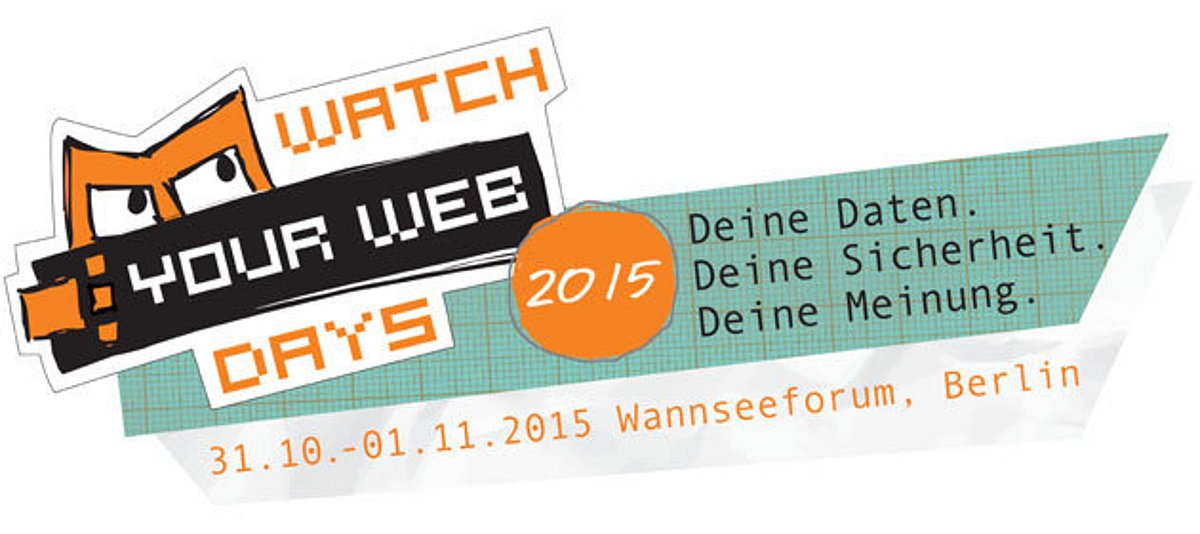 Logo der watch your web days 2015