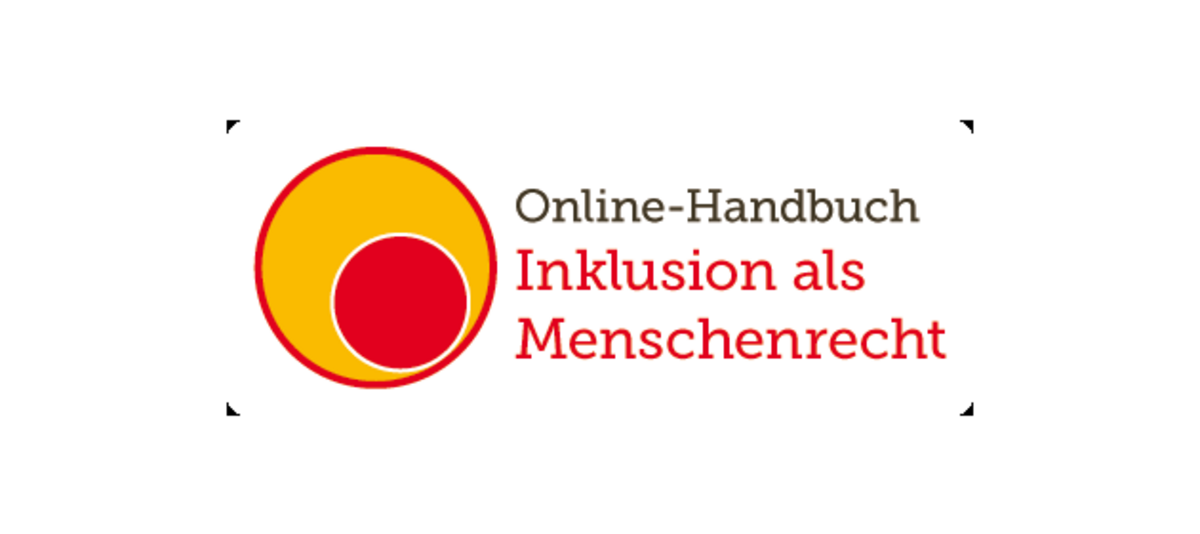 Logo: Online-Handbuch Inklusion als Menschenrecht