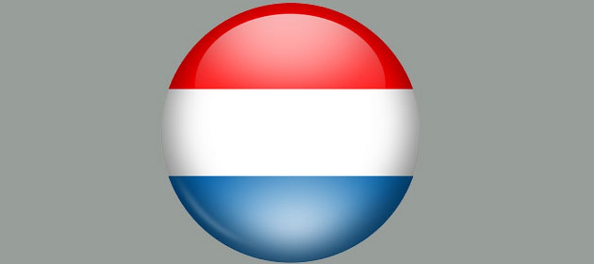 Die holländische Fahne als Ball