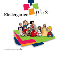 Logo des Programms Kindergarten plus/Copyright Deutsche Liga für das Kind